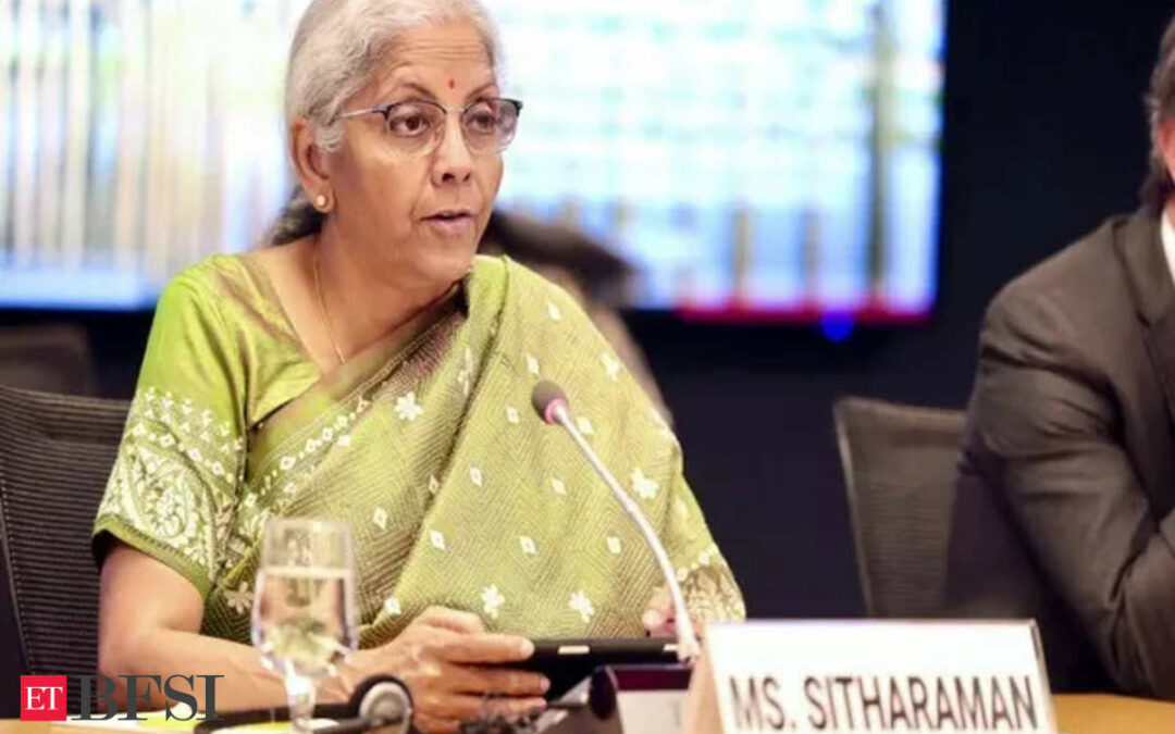 Job creation, redefining skills most pressing issue globally amid rapid tech changes: Nirmala Sitharaman, ET BFSI