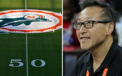 Miami Dolphins weigh selling stake to Ares Management, Joe Tsai