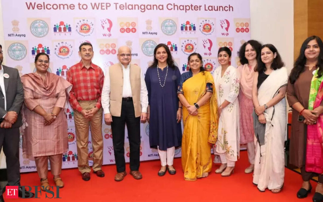 NITI Aayog launches Women Entrepreneurship Platform state chapter in Telangana, ET BFSI