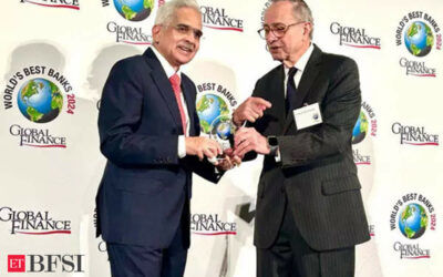 Shaktikanta Das reeives award for A+ grade in Central Bank Report Cards 2024 in USA, ET BFSI