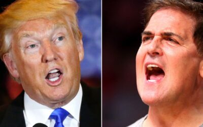 Trump seethes as Mark Cuban campaigns for Harris