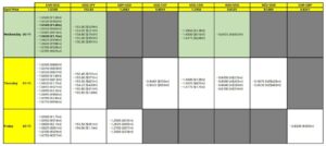 FX option expiries for 20 November 10am New York cut