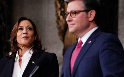 Harris defends CHIPS Act after Johnson suggests GOP would repeal it