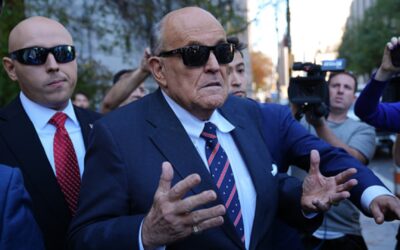 Rudy Giuliani lawyers seek to quit defamation claim case