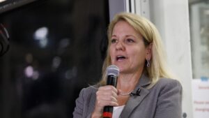 SpaceX President Gwynne Shotwell welcomes competition for Starlink rockets