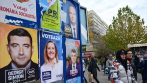 Surprise far right candidate leads in Romanias presidential vote Partial results