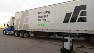 The climate startup challenging Tesla on electrifying big rigs