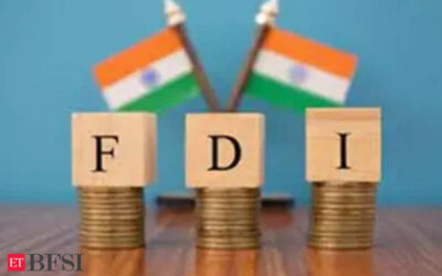 India records 45 pc surge in FDI to $29.79 billion in April-Sept, ET BFSI