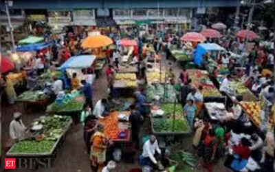 India’s retail inflation eases to 5.48% in November, driven by fall in vegetable prices, ET BFSI