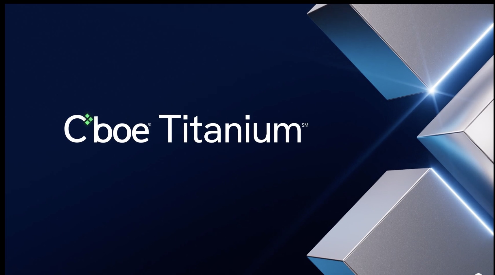 Cboe introduces Cboe Titanium new brand identity for its