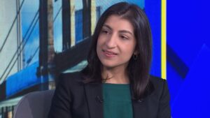 FTC chair Lina Khan fears Trump deal for Amazon Facebook