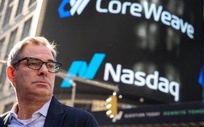 CoreWeave shares slump nearly 10% in second day of trading