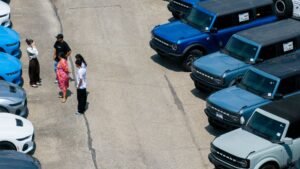 Car purchases rise consumer spending slows