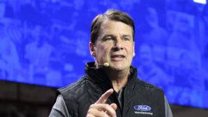 Ford CEO says Trumps tariff changes are helpful but still