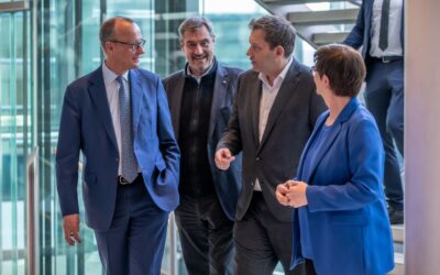 German centrist parties reach coalition deal