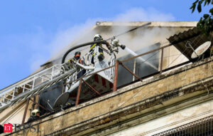 Major blaze breaks out at ED office building in Mumbai