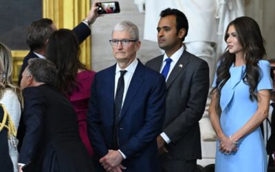 Tech stocks sink after Trump tariff rollout; Apple leads drop