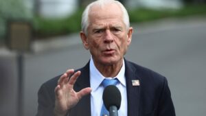 Trump trade advisor Navarro brushes off US GDP drop