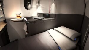American Airlines debuts new suites with sliding doors