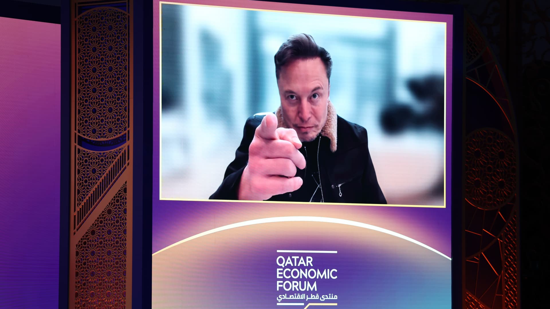 Elon Musk Tesla shares