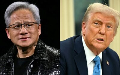 Nvidia and Tesla soar, boosted by Trump’s Middle East tour