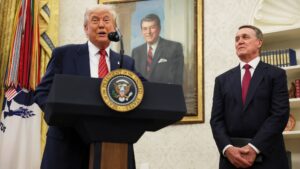 Trump digs in on high China tariffs ahead of trade