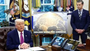 Trump rolls out Golden Dome missile defense system plan