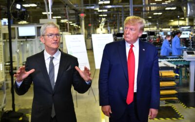 Trump tariff Apple iPhones not made in the U.S.