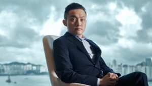 Justin Suns Tron goes public reverse merger led by Trump linked