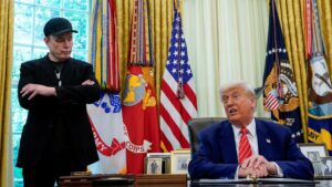 Trump Musk feud draws reactions from billionaires politicians and pundits