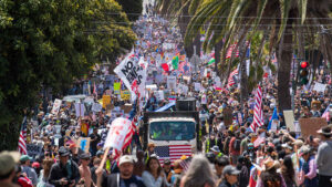 Trump No Kings protests military parade