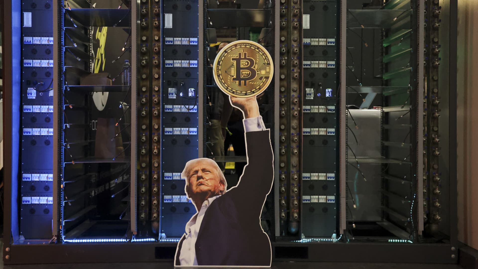 Bitcoin pulls back from record as Crypto Week begins in