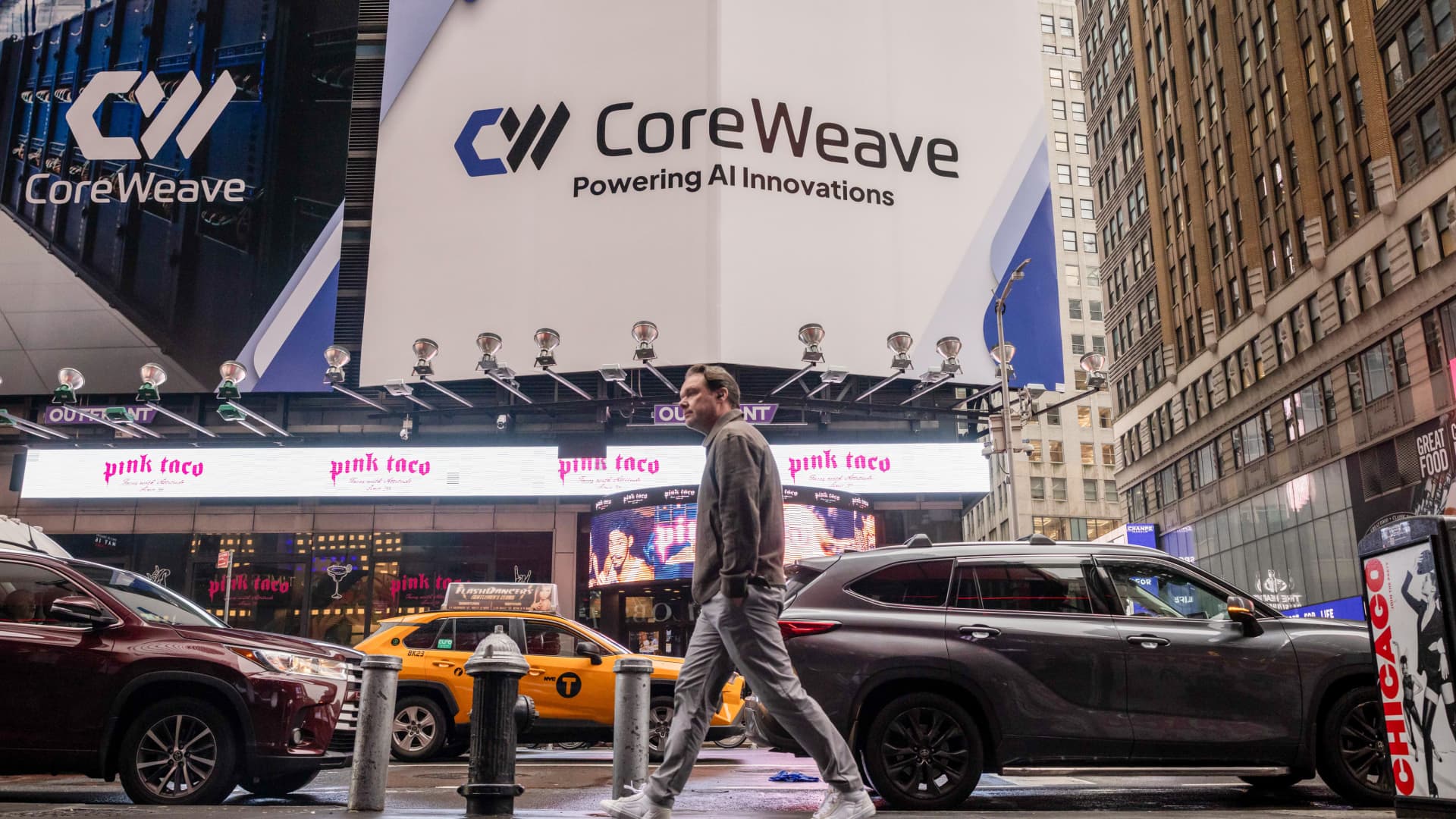 Coreweave stock pops after announcing 6 billion AI data center