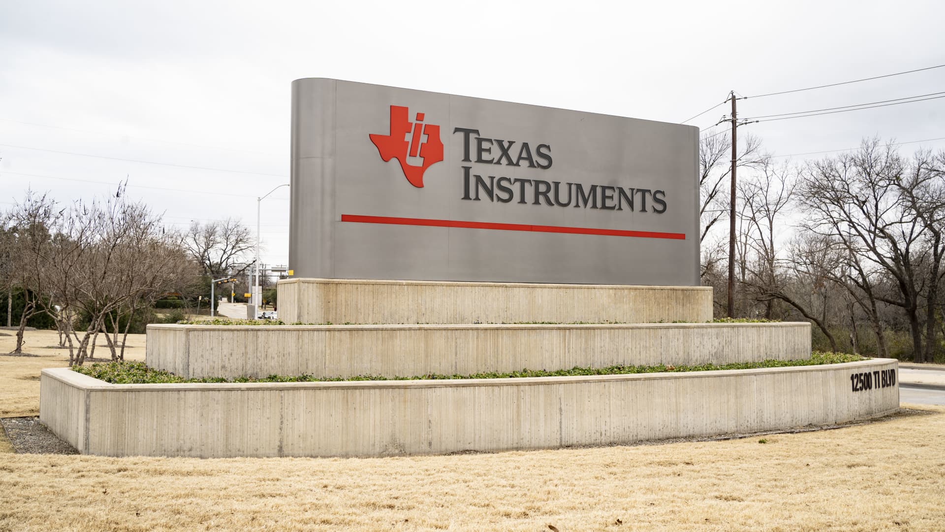 Texas Instruments stock falls 12 as CEO warns of tariff