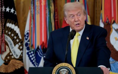 Trump warns says tariffs are ‘huge positive’ for stock market