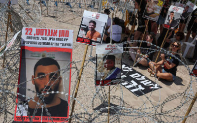 U.S. envoy tells hostage families he’s working on plan to end Gaza War