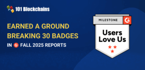 101 Blockchains Recognized as a Leader in G2 Fall 2025