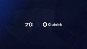 21X adopts Chainlink to deliver market data onchain for its