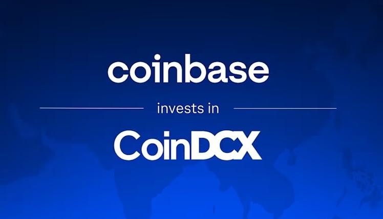 Coinbase makes investment in CoinDCX