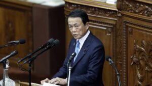 Japans Takaichi picks ex premier Aso as party vice president