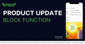 eToro adds Block function to its feed